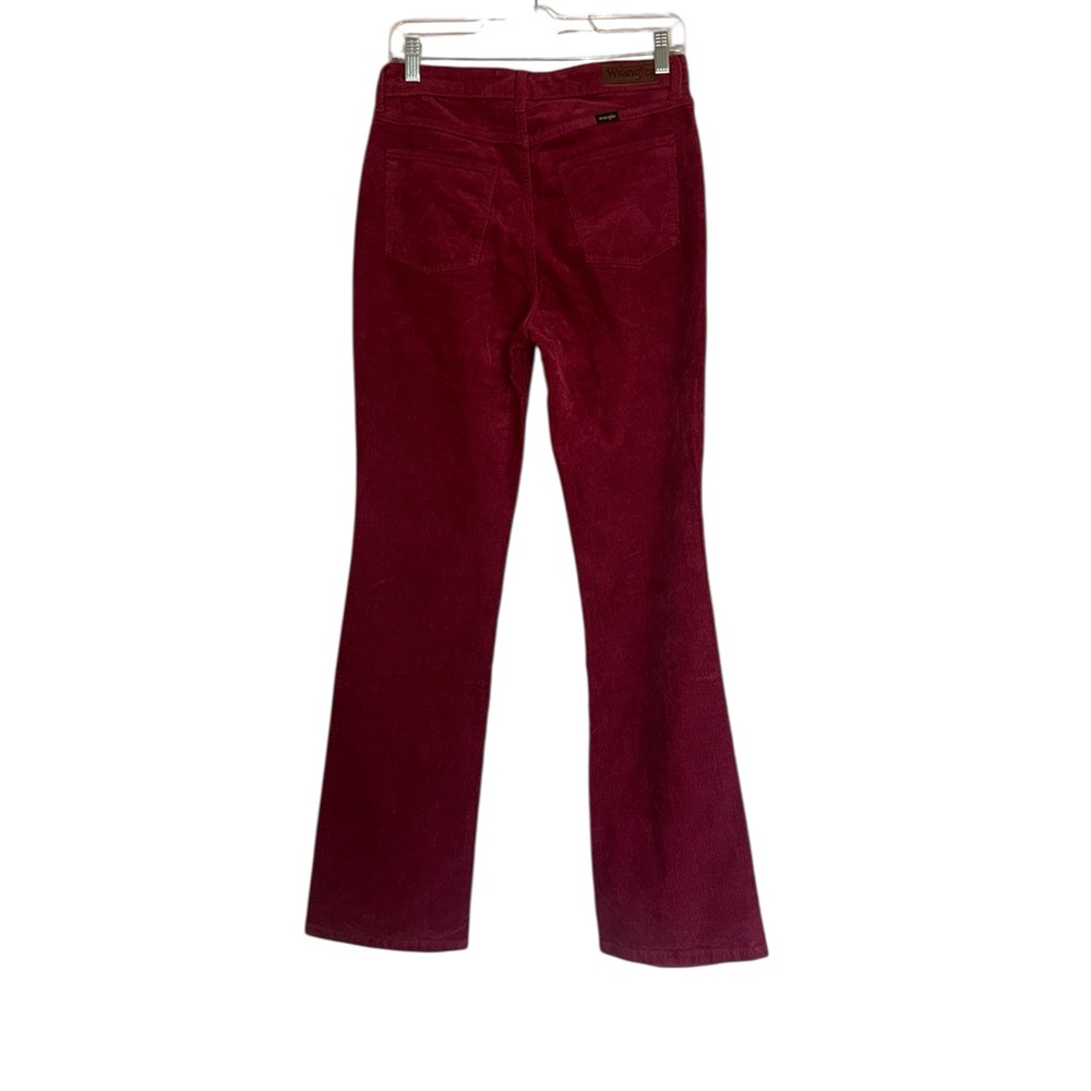 NWT Wrangler Women's High Rise Bold Boot Jean 6/28 In Color Carmine - Picture 9 of 12